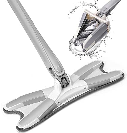 Microfiber X Shape Mop for Floor Cleaning, Dust Mop with Self Wringing, Ceramic Floor, Wood Floor Cleaner Mop, Dry Wet Mop Hands-Free Household Cleaning Tool for Home & Office Microfiber X Shape Mop for Floor Cleaning, Dust Mop with Self Wringing, Ceramic Floor, Wood Floor Cleaner Mop, Dry Wet Mop Hands-Free Household Cleaning Tool for Home & Office